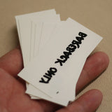 "Bareback Only" Temporary Tattoo