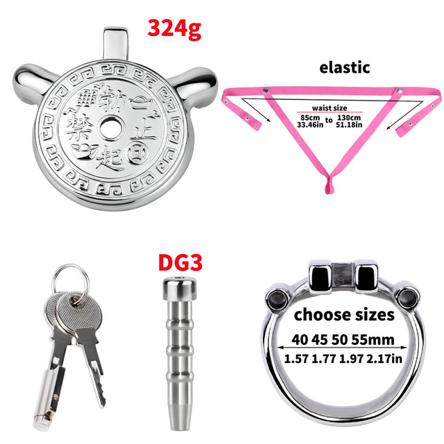 Imperial Coin Premium Chastity Cage