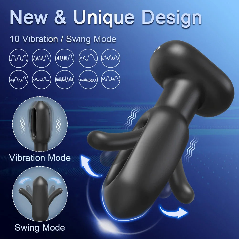 Anal Butt Plug Prostate Massager APP or Remote