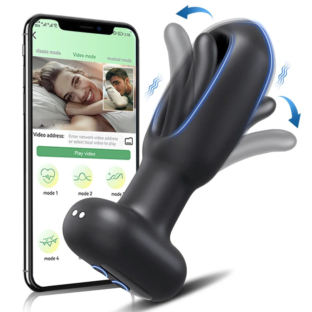 Anal Butt Plug Prostate Massager APP or Remote