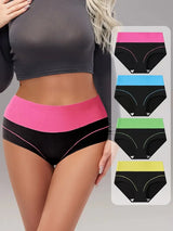 High Waist Body Shaper Briefs - 4pk