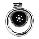 Lotus Flame Stainless Steel Chastity Cage