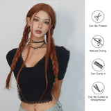 Ginger Sleek Synthetic Wig