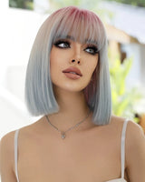 Pastel Bliss Synthetic Wig + Bangs