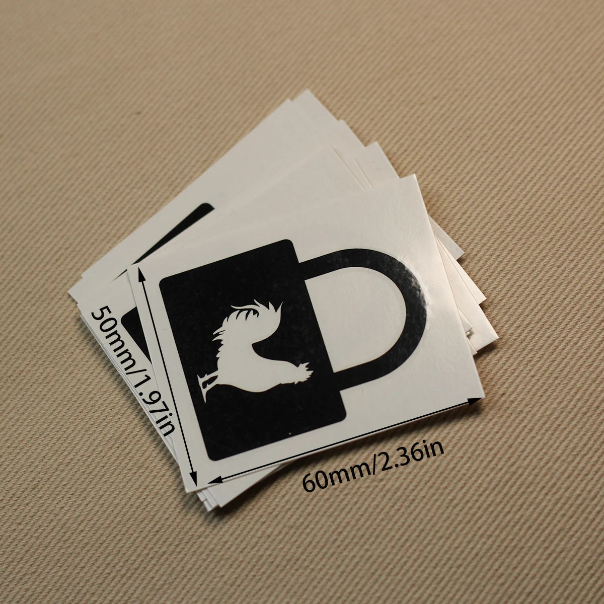 Cock Locked Temporary Tattoo