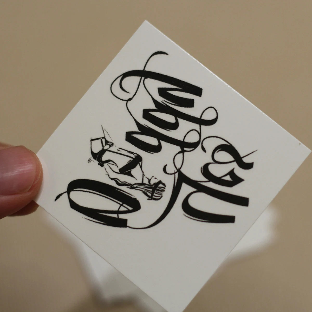 "Yes Daddy" Temporary Tattoo