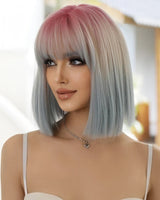 Pastel Bliss Synthetic Wig + Bangs