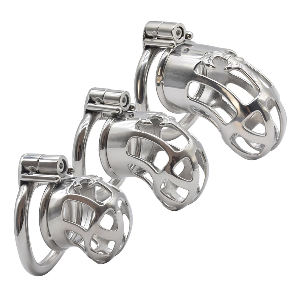 Zephyr Stainless Steel Chastity Cage