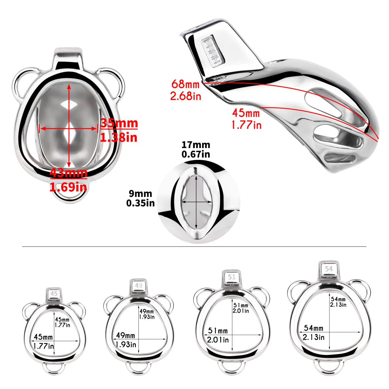 Celestial Cradle Premium Chastity Cage - Small
