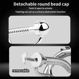 Spiral Denial Stainless Steel Chastity Cage