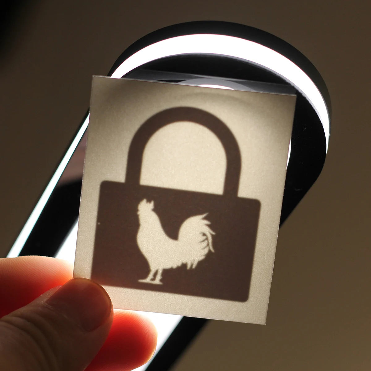 Cock Locked Temporary Tattoo