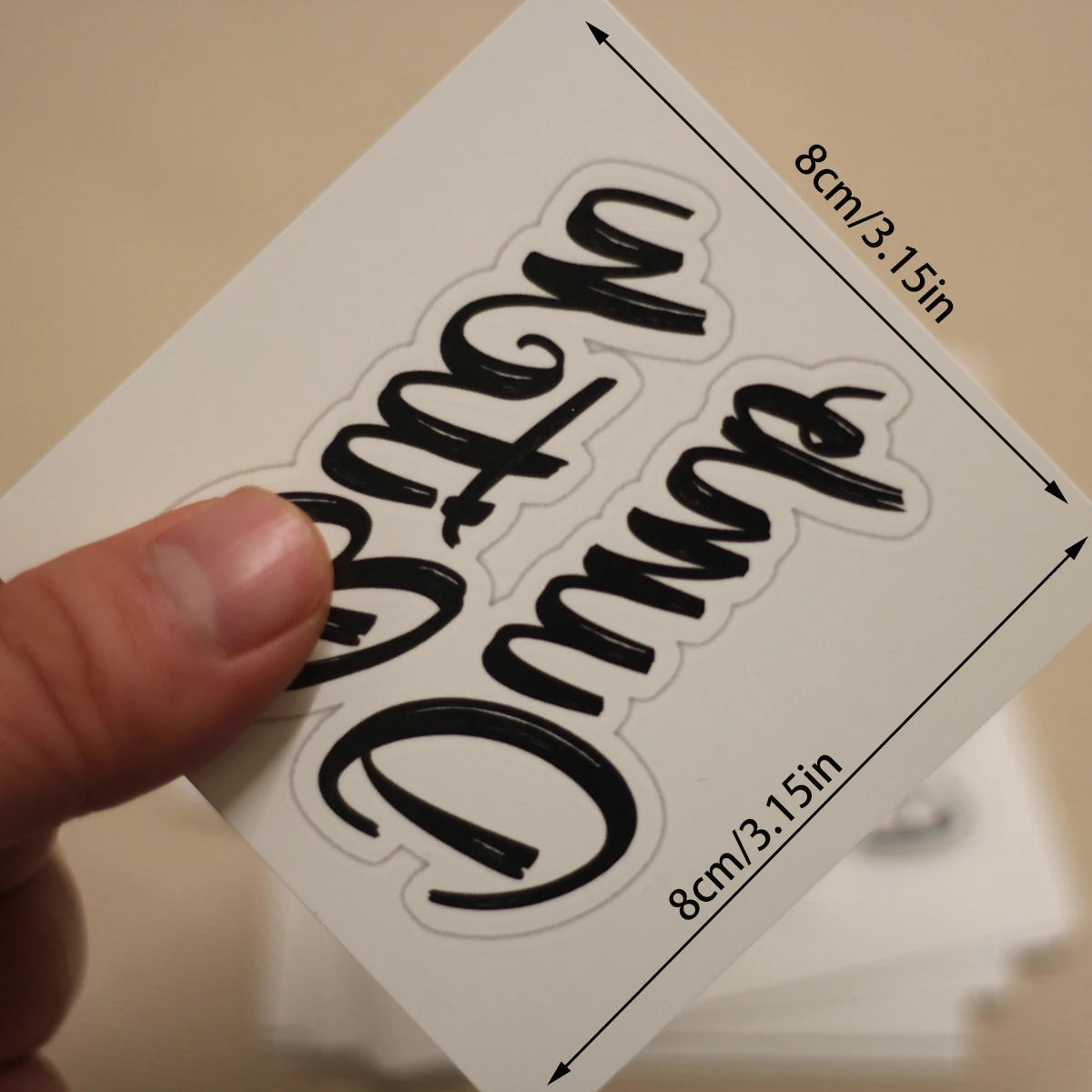 "Dumb Bitch" Temporary Tattoo