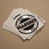 "Whore Approved" Temporary Tattoo