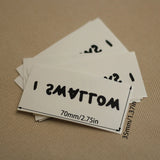 "I Swallow" Temporary Tattoo