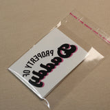 "Property Of Daddy" Temporary Tattoo