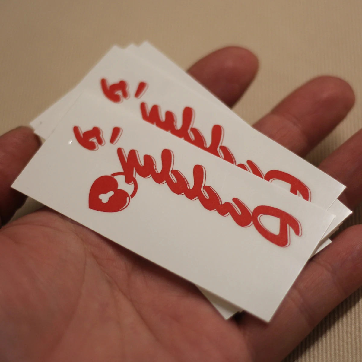 "Daddy's" Temporary Tattoo