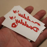 "Daddy's" Temporary Tattoo