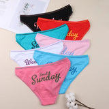 7 Pcs Sexy Cotton Weekly Panties