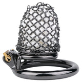 The Onyx Veil Chastity Cage