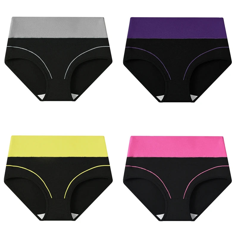High Waist Body Shaper Briefs - 4pk