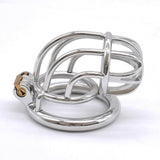 Steel Embrace Stainless Steel Chastity Cage