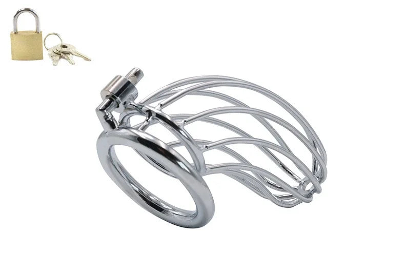 LoyaltyLock Steel Chastity Cage