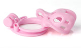 Blush of Control Plastic Chastity Cage