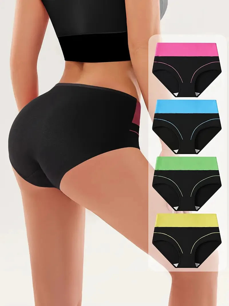 High Waist Body Shaper Briefs - 4pk