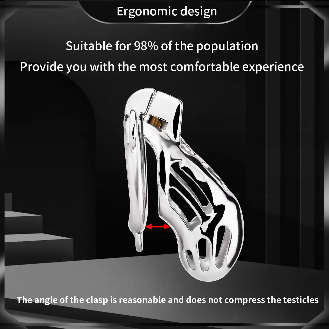 Celestial Cradle Premium Chastity Cage - Large