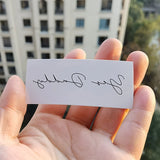 "Yes Daddy" Temporary Tattoo