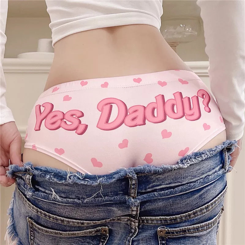 Yes Daddy With Hearts Sissy Panties – S-Supplies