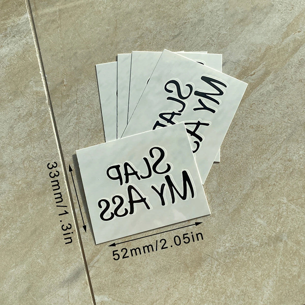 "Slap My Ass" Temporary Tattoo
