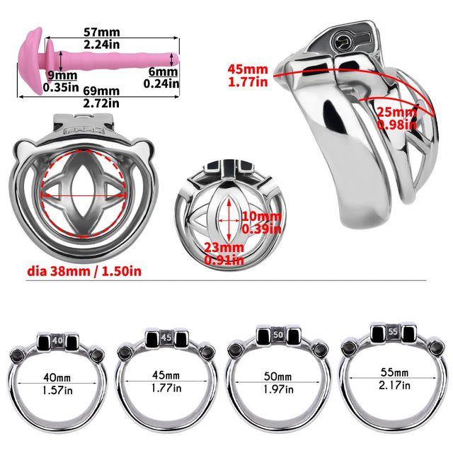Eye of Horus Premium Chastity Cage