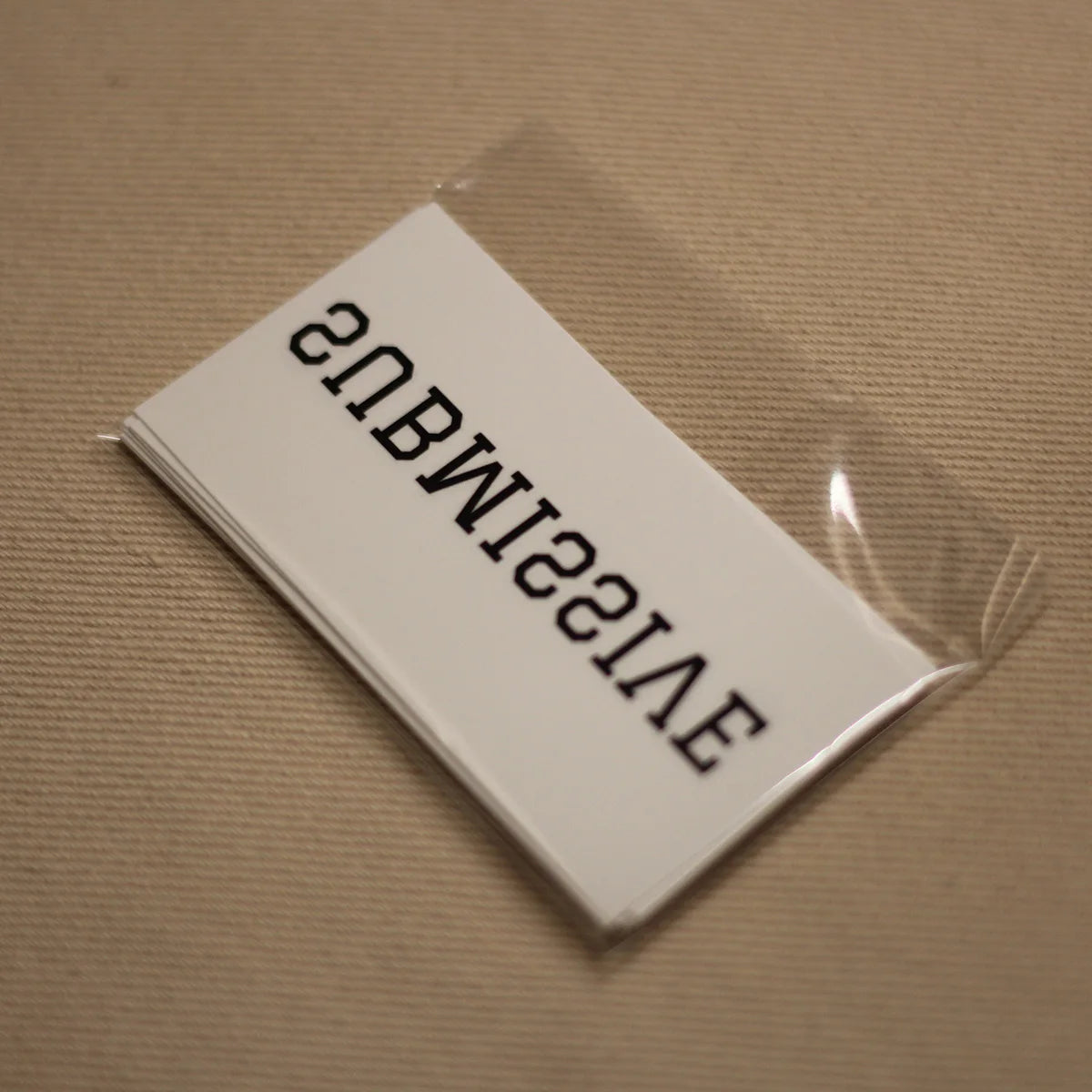 "Submissive" Temporary Tattoo