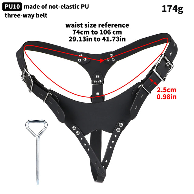Dominion Premium Chastity Cage Harness