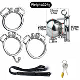 Butterfly Bliss Stainless Steel Chastity Cage