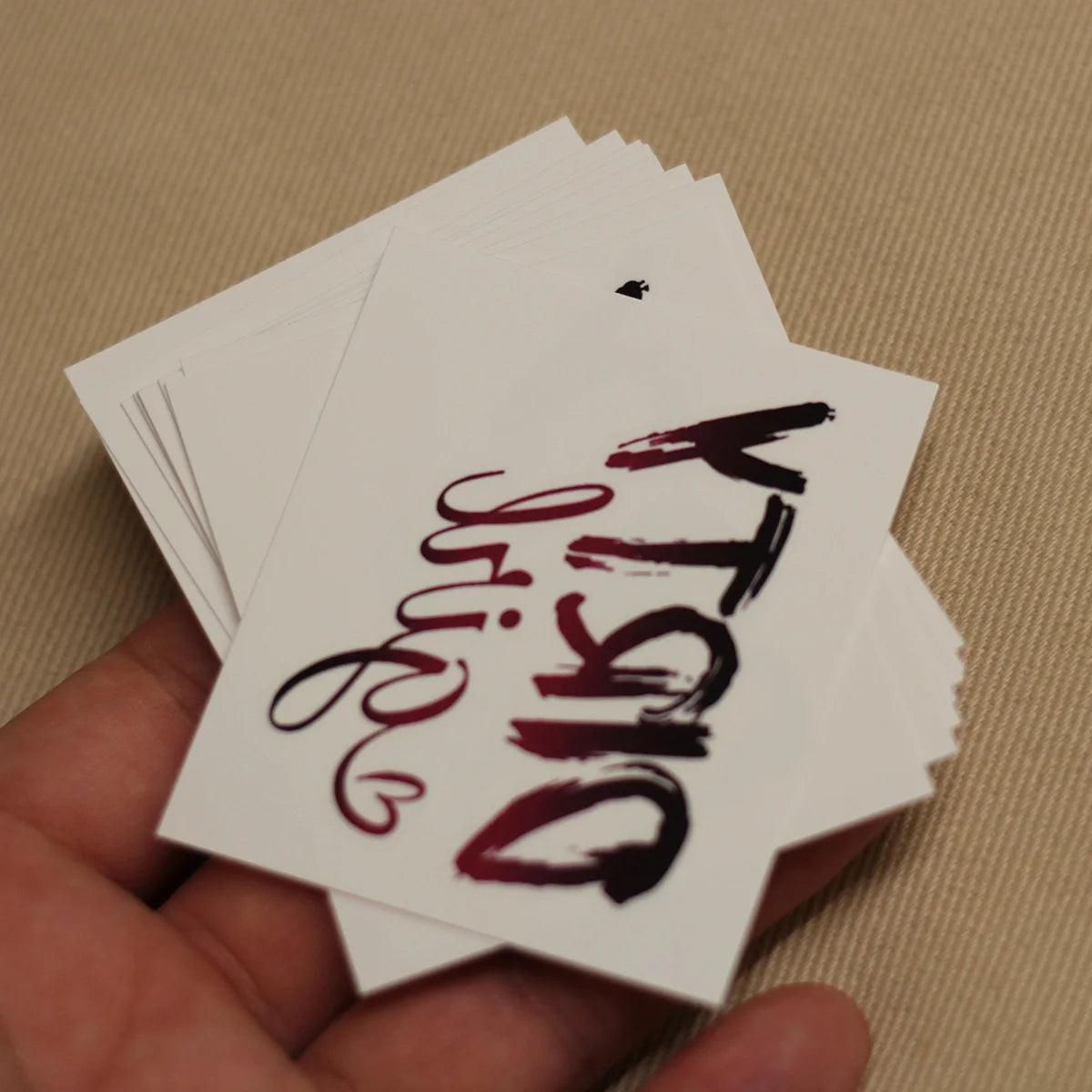 "Dirty Girl" Temporary Tattoo