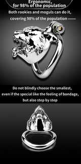Roaring Lion Premium Chastity Cage