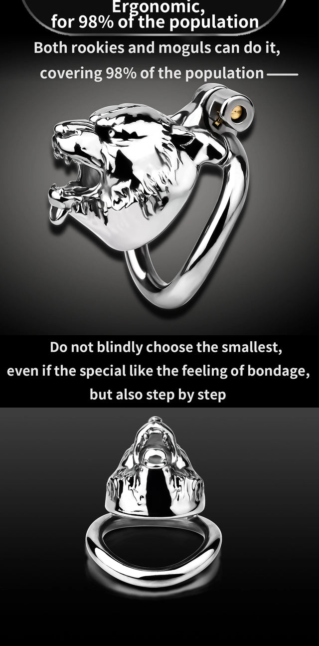 Roaring Lion Premium Chastity Cage