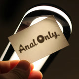 "Anal Only" Temporary Tattoo