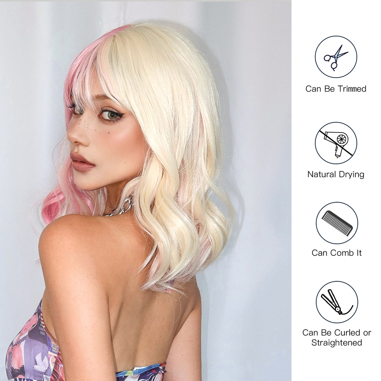 Bubblegum Blitz Synthetic Wig