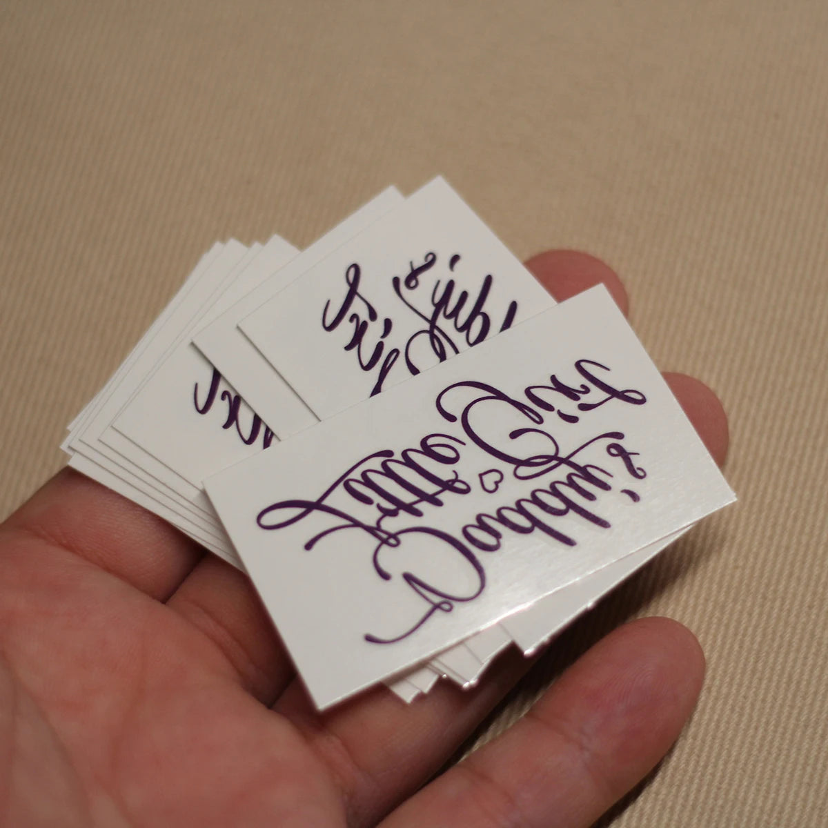 "Daddy's Little Girl" Temporary Tattoo