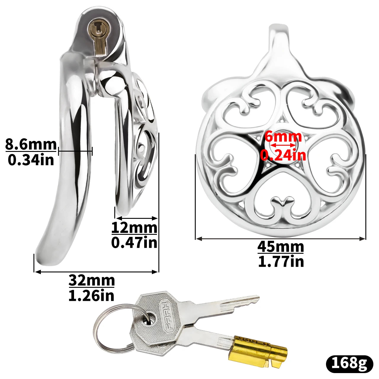 Locked In Love Premium Chastity Cage