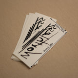 "Worthless" Temporary Tattoo