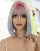 Pastel Bliss Synthetic Wig + Bangs