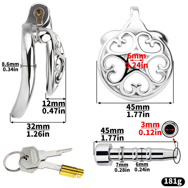 Locked In Love Premium Chastity Cage