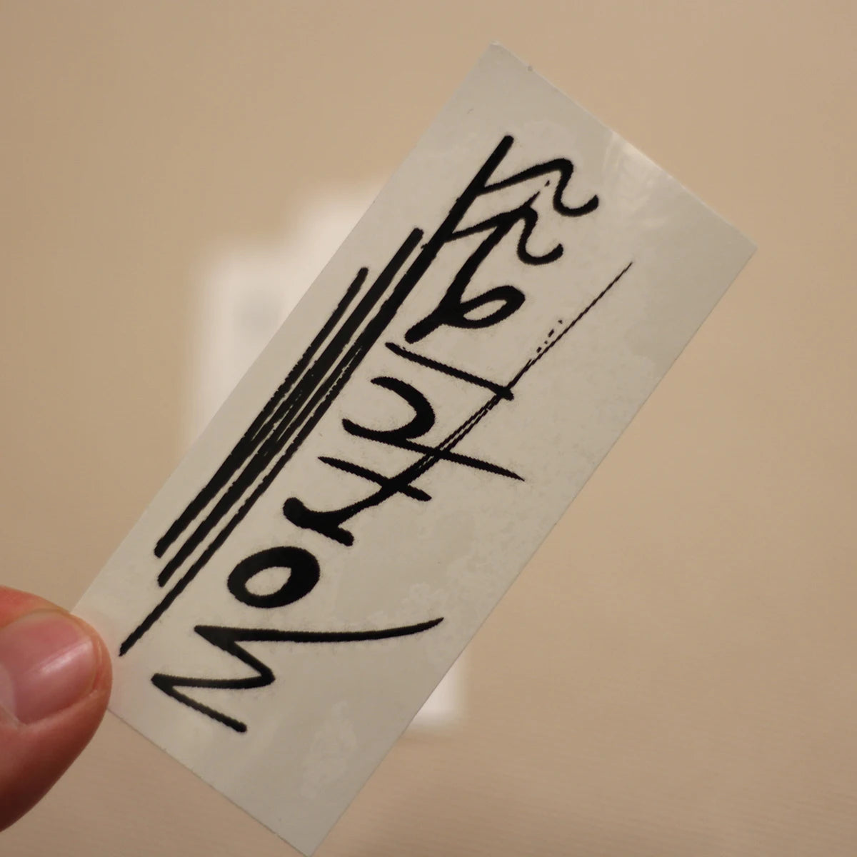 "Worthless" Temporary Tattoo