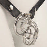 Steel Embrace Stainless Steel Chastity Cage