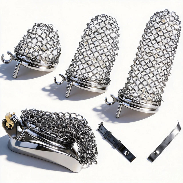 Iron Lattice Premium Chastity Cage