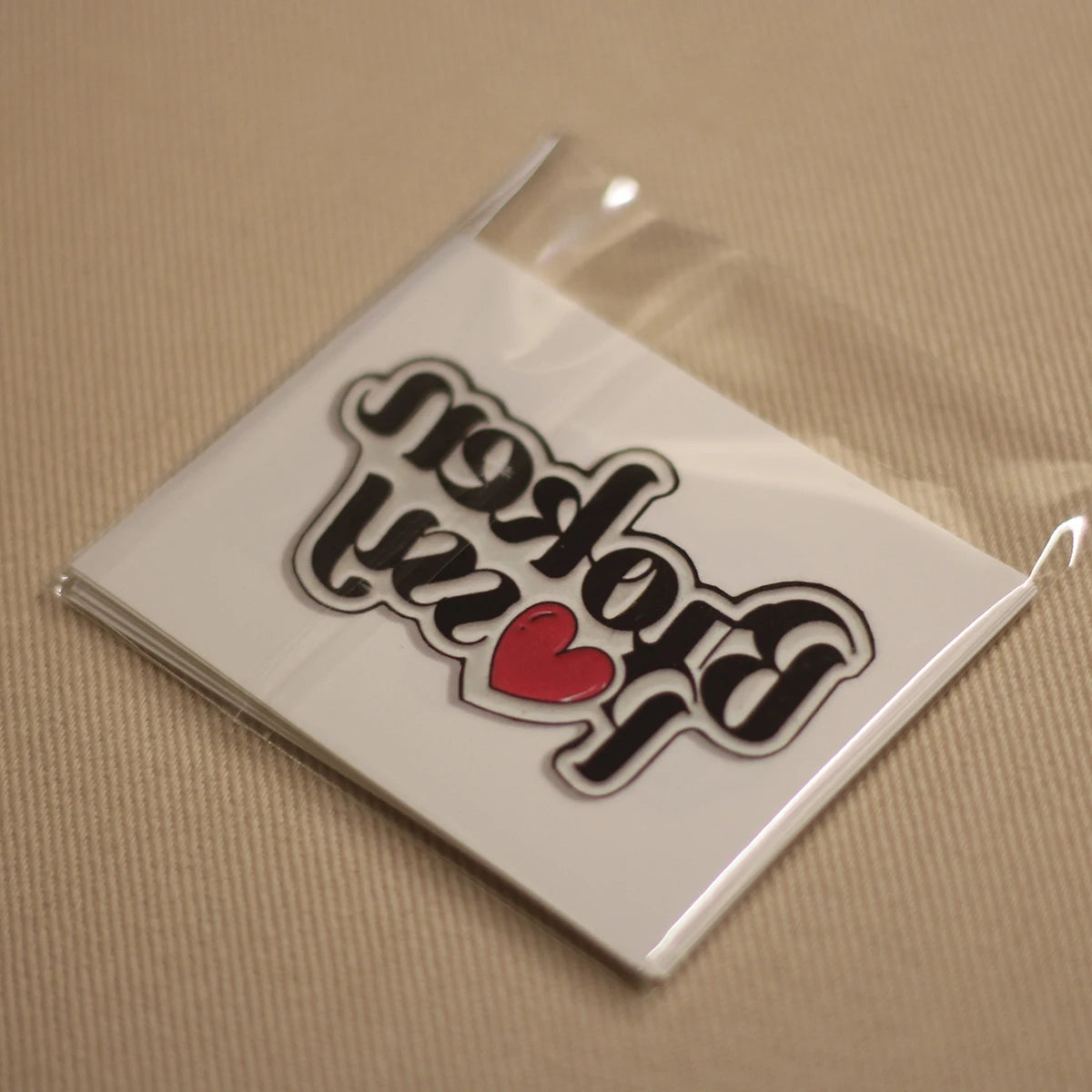 "Broken Pussy" Temporary Tattoo